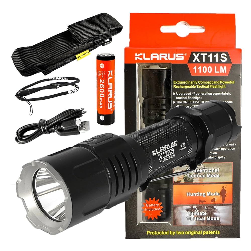 タクティカル　懐中電灯　KLARUS 楽天市場】KLARUS クラルス K10 Green Aluminium タクティカル